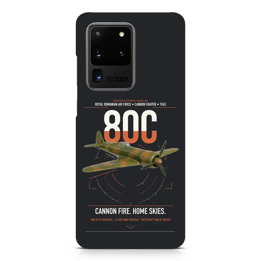 IAR 80C design on samsung case - black
