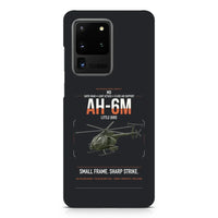 Thumbnail for MD AH-6M Little Bird design on samsung case - black