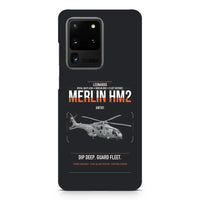 Thumbnail for Leonardo AW101 Merlin HM2 design on samsung case - black