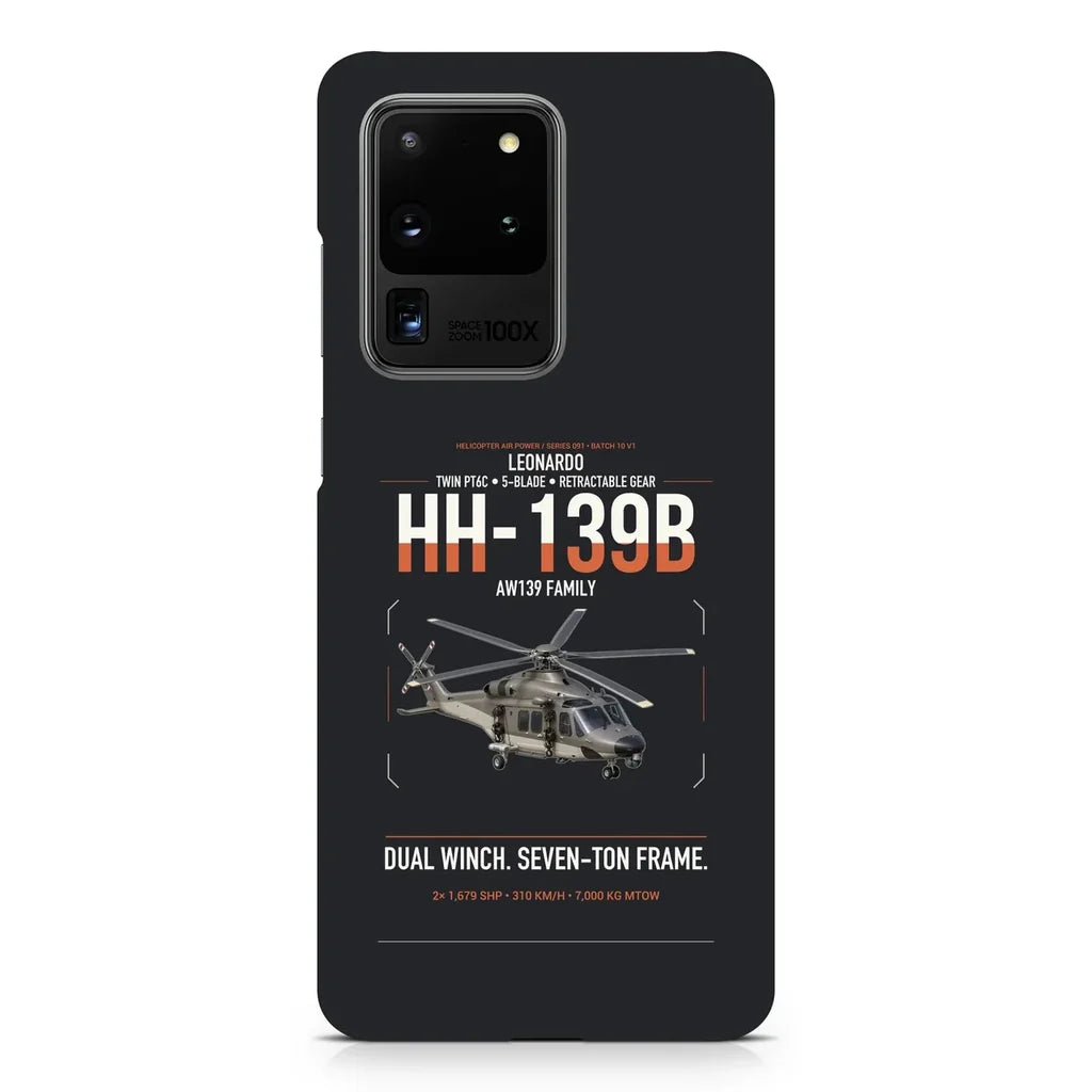 Leonardo HH-139B design on samsung case - black