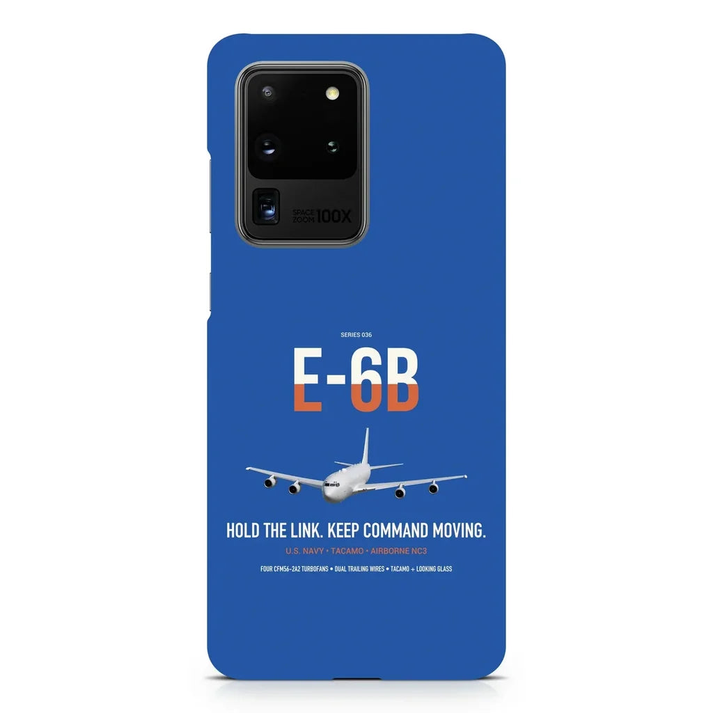 E-6B Mercury design on samsung case - blue