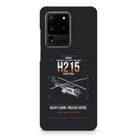 Thumbnail for Airbus H215 design on samsung case - black