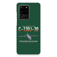 Thumbnail for C-130J-30 Super Hercules design on samsung case - dark green