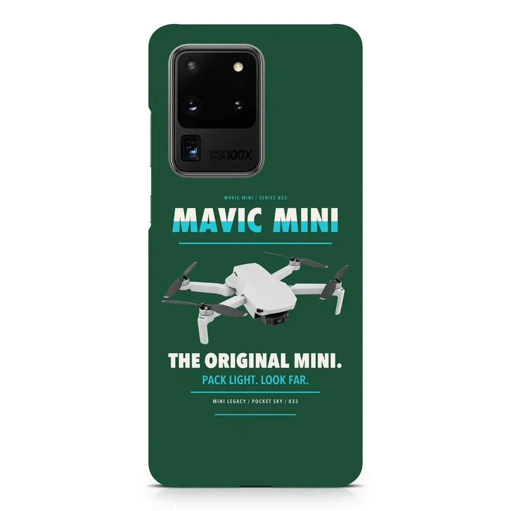DJI Mavic Mini design on samsung case - dark green