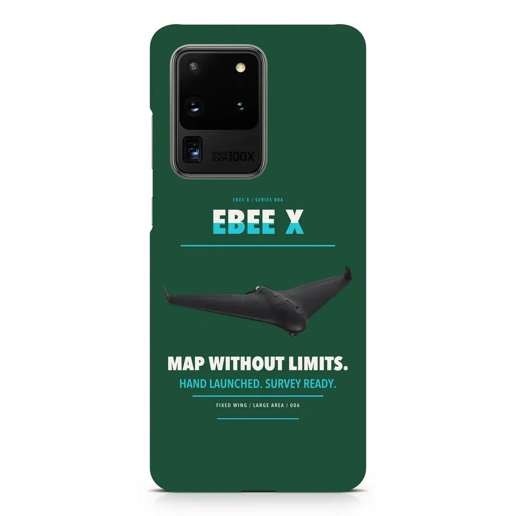 AgEagle eBee X design on samsung case - dark green