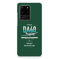 Thumbnail for Diamond DA40 design on samsung case - dark green