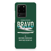 Thumbnail for Cessna Citation Bravo design on samsung case - dark green