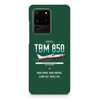 Thumbnail for Socata TBM 850 design on samsung case - dark green