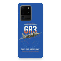 Thumbnail for Hawker Siddeley Harrier GR3 design on samsung case - blue