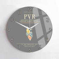 Thumbnail for Aeropuerto Internacional Licenciado Gustavo Diaz Ordaz PVR  Puerto Vallarta Wall-Clock No-Frame - Gray