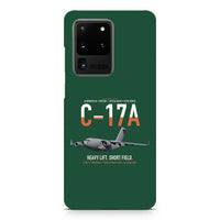 Thumbnail for C-17A Globemaster III design on samsung case - dark green