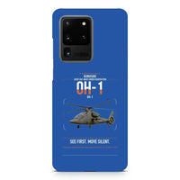 Thumbnail for Kawasaki OH-1 design on samsung case - blue