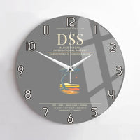Thumbnail for Blaise Diagne International Airport DSS  Dakar-Diass Wall-Clock No-Frame - Gray