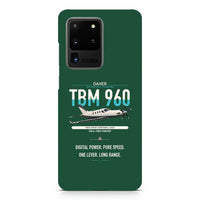 Thumbnail for Daher TBM 960 design on samsung case - dark green