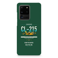 Thumbnail for Canadair CL-215 design on samsung case - dark green