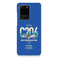 Thumbnail for Cessna 206 Stationair design on samsung case - blue