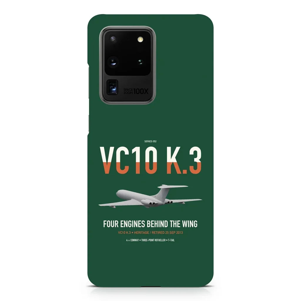 Vickers VC10 K.3 design on samsung case - dark green