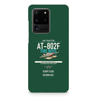 Thumbnail for Air Tractor AT-802F Fire Boss design on samsung case - dark green