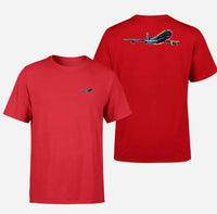 Thumbnail for Customisable Multicolor Airplane T-Shirt - view 6