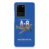 Thumbnail for Focke-Wulf Fw 190A-8 design on samsung case - blue
