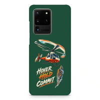 Thumbnail for Hover Hold Commit design on samsung case - dark green