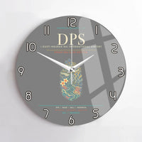 Thumbnail for I Gusti Ngurah Rai International Airport Bali DPS - Subak Sea-Gate Rhythm Wall-Clock No-Frame - Gray