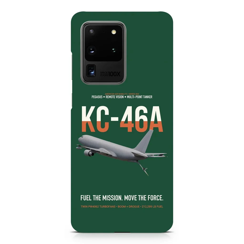 KC-46A PEGASUS design on samsung case - dark green