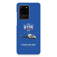 Thumbnail for Airbus H125 design on samsung case - blue