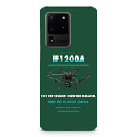 Thumbnail for Inspired Flight IF1200A design on samsung case - dark green