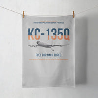 Thumbnail for KC-135Q Blackbird Tanker design on light gray towel