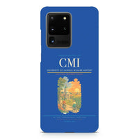 Thumbnail for University of Illinois Willard Airport CMI design on samsung case - blue