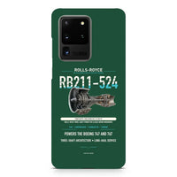 Thumbnail for RB211-524 design on samsung case - dark green