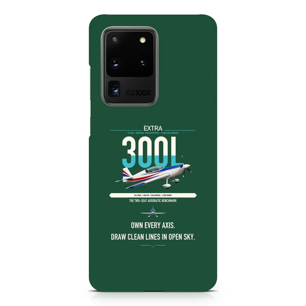 Extra 300L design on samsung case - dark green