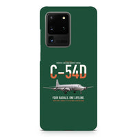 Thumbnail for C-54D Skymaster design on samsung case - dark green