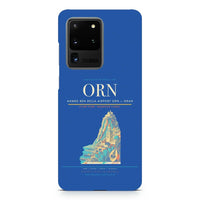 Thumbnail for Ahmed Ben Bella Airport ORN — Oran design on samsung case - blue