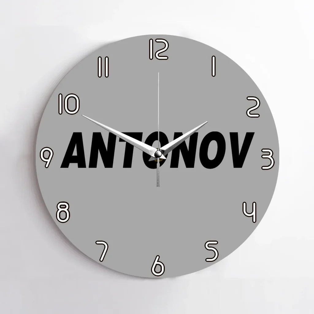 Antonov & Text Wall Clock - view 8