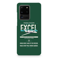 Thumbnail for Cessna Citation Excel design on samsung case - dark green