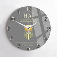 Thumbnail for Hannover Airport HAJ Wall-Clock No-Frame - Gray
