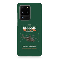 Thumbnail for Boeing AH-64E Apache Guardian design on samsung case - dark green