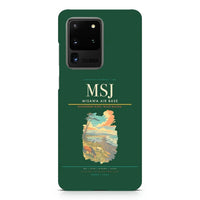 Thumbnail for Misawa Air Base MSJ design on samsung case - dark green