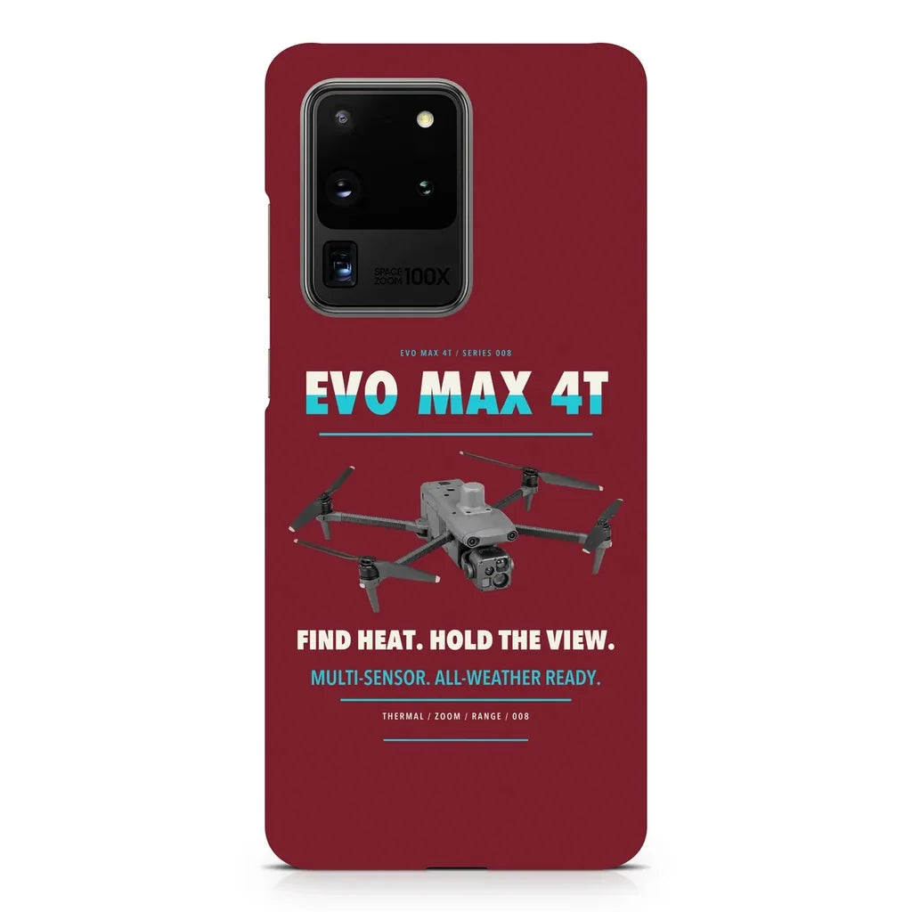 Autel EVO Max 4T design on samsung case - dark red