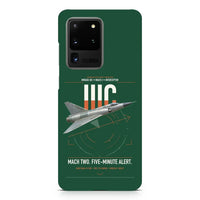 Thumbnail for Dassault Mirage IIIC design on samsung case - dark green