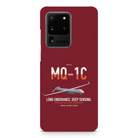Thumbnail for MQ-1C Gray Eagle ER design on samsung case - dark red