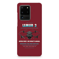 Thumbnail for BRINC LEMUR 2 design on samsung case - dark red