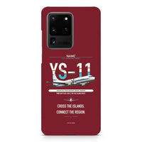 Thumbnail for NAMC YS-11A design on samsung case - dark red