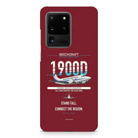 Thumbnail for Beechcraft 1900D design on samsung case - dark red