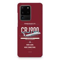 Thumbnail for CRJ900 design on samsung case - dark red
