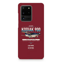 Thumbnail for Daher Kodiak 900 design on samsung case - dark red
