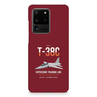 Thumbnail for T-38C Talon design on samsung case - dark red