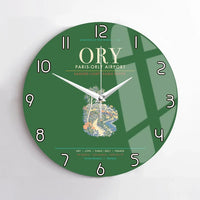 Thumbnail for Paris-Orly Airport ORY Wall-Clock No-Frame - Green